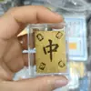 Pegatina de Teléfono de Oro Puro 999 para Riqueza Instantánea, con Adhesivo Trasero, Pegatina de Oro de 2mg, Regalo Promocional de Tienda de Oro para Transmisiones en Vivo