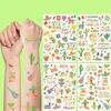 Adesivo de Tatuagem Transfronteiriça para o Festival de Comida Especial TACO do México Adesivo de Tatuagem para Equipe Única