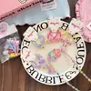 Infantil Fofo Unicórnio Sorvete Brilhante Elástico de Cabelo Cartões de Cabelo Não Danificam Fio de Cabelo Acessórios de Cabelo Para Cabelo de Meninas Gotas d'Água Presilha BB