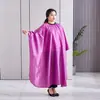 Delantal de Color Puro para Barbería Herramienta para Permanente Chal para Teñir el Cabello Delantal Antiadherente para Peluquería Ropa Suministros de Peluquería Comercio Exterior