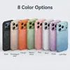 Adecuado para funda de iPhone 18 de Apple, Funda protectora mate antica anti-caídas para iPhone 18 Pro, Protección de lente de cobertura completa con purpurina, Estilo ins