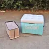 À Venda Direta em Estoque Suporte Quadrado Inflável para 6 Copos com Bolsa Térmica, Balde de Água Inflável para Exterior com Tampa, Bar de Gelo para Bebidas