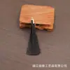 8cm capuchón de metal borla pequeña borla abanico colgante marcapáginas borla ropa accesorios para el cabello borla accesorios decorativos al por mayor