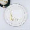 Servilletas de Papel Estampadas en Oro al por Mayor por Fabricante, 20 Hojas, Servilletas Desechables para Restaurantes Occidentales, Uso Comercial, Decoraciones para Fiestas Navideñas