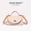 Bolso Pequeño de Lujo Ligero Vintage para Mujer 2026 Nuevo Bolso Cruzado con Estampado Retro Europeo y Americano Bolso Cuadrado Pequeño Versátil de Hombro Único