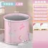 Tina de baño para bebé, plegable, para uso en casa, transparente, interior, para niños, recién nacidos, tina de baño, alberca