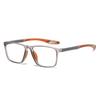 2023 nuevos lentes lisos anti-luz azul estilo retro coreano deportivo de alta calidad protección UV gafas de sol de protección solar