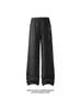 Pantalones Casuales de Sarga para Hombre 2026 Primavera Nuevo Retro Americano Moderno Versátil Corte Holgado Talla Grande Cintura Elástica Pantalones Rectos