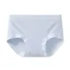 Bragas sin costuras antibacterianas sin entrepierna para mujer Eo Esterilizadas Cómodas Transpirables de Cintura Media Ropa interior para niñas Empaquetadas Individualmente