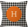 Funda de Almohada Geométrica de Caballo Transfronteriza Estilo Nórdico para Sala de Estar Sofá Funda de Cojín Decoración del Hogar Amazon Funda de Almohada