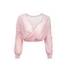 Top de Malla para Cubrir en Yoga para Mujer, Reversible, Adelgazante, Transpirable, Manga Larga Ropa Deportiva Fitness Wt572