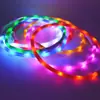 Coleira luminosa para cachorro mangueira de silicone pet LED coleira luminosa noite USB recarregável coleira de cachorro atacado