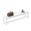 Banco largo simple mesa de comedor taburete taburete de tira larga taburete para cambiarse los zapatos vestuario de baño taburete de descanso para gimnasio taburete de asiento para tienda de ropa