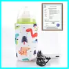 Funda Aislante para Biberón Grueso de Windows Calentamiento de Temperatura Constante Invierno Bolsa Aislante Portátil USB Funda Gruesa Cálida Universal para Biberón Grueso