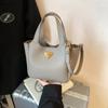 Bolsas de Mão Femininas Transfronteiriças 2026 Novo Estilo Coreano Bolsa Tote Simples Bolsa de Ombro em Couro Macio Bolsa Saco Transversal