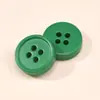 Nuevo Suéter de Botón Colorido de Borde Delgado Suéter Tejido Botón de Cuatro Ojos Cardigan Infantil Botón Redondo de Resina Accesorios