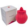 Flores de Rosa no Pátio, Lambida de Língua, Ovo Vibratório, Dispositivo Vibratório de Sucção para Masturbação Feminina, Brinquedo Adulto para Massagem
