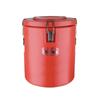 Venta Directa de Fábrica Cubo de Agua Caliente de Acero Inoxidable Multicolor Comercial Estilo Americano con Grifo Cubo para Té de Leche Cubo para Arroz Cubo Aislante Venta al Por Mayor