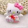 Nuevo gran dibujo animado postre tres gaviota papá perro resina DIY accesorios pegamento de crema funda de teléfono móvil llavero colgante
