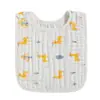 Distribución y Distribución de Paños de Lavar para Bebés de Gasa de Seis Capas de Algodón Puro, Baberos Faciales para Niños, Toallas de Saliva de Algodón Anti-Manchas