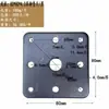 Folha de Ferro Conectora Reforçada Quadrada de Metal Acessórios para Móveis de Sofá Pernas Redondas de Madeira Pernas de Mesa Ferragens para Cadeiras Acessórios de Folha Reta