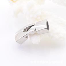 专业生产不锈钢手链扣 时尚磁铁扣 创意皮绳扣锁扣饰品配件50822