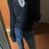 Suéter de Punto con Cuello en V de Diseñador Talla Grande, Top de Manga Larga Nuevo de Primavera para Mujer, Estilo Nicho, Corte Ajustado, Camisa Base Favorecedora