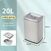 Cubo Comercial de Acero Inoxidable para Residuo de Té con Tubería de Drenaje, Cubo con Filtro Separador de Desechos de Té, Cubo Grande de Agua para Preparar Té en la Sala de Té