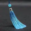 Compre Dois Leve Um Grátis Pingente de Franja com Tassel de Prata Tibetana e Contas Decoração de Flauta de Bambu Ornamento de Guqin Estilo Retro Artesanal DIY