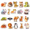 20 Piezas Originales Imanes de Refrigerador Magnéticos Suaves Estilo Animal 3D Preescolar Educación Temprana Cognitivo Iluminación Infantil Pegatinas Magnéticas Impermeables