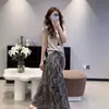 Moda dulce y elegante estilo coreano, versátil y a la moda, nuevos lanzamientos verano 2026, ropa popular para mujer elegante y rejuvenecedora