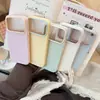 Borde Colorido Simple Adecuado para Funda de Teléfono Móvil Apple 17Promax Iphone18 Fresco 15 Anticaída 14 Funda Suave 16