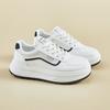 Nuevas Zapatillas Blancas Primavera 2026 Estilo Coreano Ins Estudiantes Femeninas Suela Gruesa Aumentadoras de Altura Zapatillas Deportivas Zapatos Casuales H138-1