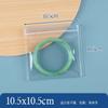 Saco de embalagem de jóias pvc anti-oxidação auto-selante saco selado brincos pulseira colar pulseira brincos saco de armazenamento