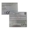 Letreros metálicos personalizados de la fábrica de origen, placas de identificación grabadas en acero inoxidable, placas de aluminio para equipos con logotipos impresos personalizados