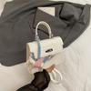 Bolsa Feminina Versátil Nova Bolsa Kelly de Verão Moda 2025 Transversal Estampa Crocodilo Estilo Retrô Coreano