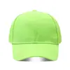 Gorra de Béisbol Lisa con Visera, Protector Solar de Poliéster con Visera Curva, Gorra de Voluntario al Aire Libre Estilo Coreano con Logo