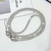 Cadena Larga para Teléfono de Cadena Completa con Pedrería Brillante, Venta Caliente Transfronteriza, 0.6m, Sensación de Alta Gama, Cadena Cruzada de un Solo Hombro