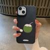 Funda para Teléfono Móvil Apple 16 Coco Verde iPhone15 Nuevo 14plus Creativa 12 Patrón Lichi 11 Rojo de Internet 13p