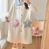 Vestido de Maternidad Transpirable Absorbente de Sudor para Lactancia para Mujeres Embarazadas, Adecuado para Otoño e Invierno 2025, Vestido de Maternidad Postparto