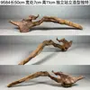 Ornamento de Paisaje de Madera para Acuario Tamaño Pequeño Puente de Arco de Madera de Tejo Morado Natural Tocones de Árboles Sudamericanos Plataforma para Tomar el Sol de Tortuga Escondite Pilar Hundido
