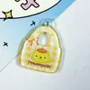 Acessórios Sanrio Periféricos Transparentes Fofos de Acrílico Desenho Animado Anime Estilo Ins Bolsa Chaveiro