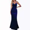 2023 Europa y Estados Unidos Amazon Vestido Nuevo de Primavera y Verano Color Sólido Delgado Correa Delgada Vestido de Falda Amplia