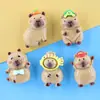Accesorios de Resina de Capibala Frutal Joyería DIY Accesorios de Pegamento Cremoso Pasador Hecho a Mano Parche para Carcasa de Teléfono Móvil