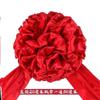 Gran bola de flores rojas para coche de boda, coche de satén rojo, hortensia de tela, puerta de boda, apertura de flores, corte de cinta, celebración, reconocimiento, gran flor roja