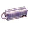 TOME Estuche de Lápices de Gran Capacidad jk Doble Capa Estilo Japonés Simple Lona Portátil Bolsa de Papelería para Niñas y Estudiantes
