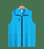 Chaqueta Cárdigan Chaleco Compuesto Bloque de Color Ropa de Trabajo para Trabajadores, Voluntarios, Camisas Culturales, Uniformes de Grupo, Se Puede Imprimir con Logo