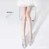 Medias Finas Antidesgarros Mate para Mujer para Primavera y Verano, Negras 0D de Alta Transparencia para Embellecer la Piel, Medias Naturales para Realzar las Piernas