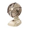 Retro mini desktop fan usb carregamento dormitório mesa de trabalho ventilador ao ar livre portátil portátil pequeno ventilador de borda transversal