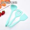 Espátula Utensilios de cocina de silicona Juego de 10 espátulas de silicona Espátula de cocina Colador Cuchara para sopa Espátula para bistec Venta al por mayor